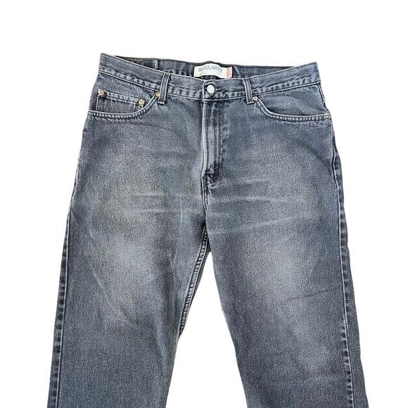 Levis 505 Regular Fit Jeans Mens 36x30 Classic Straight Leg Zipper Fly Denim - Picture 2 of 8